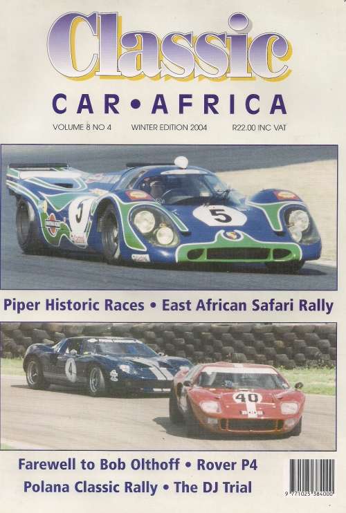 Classic Car Africa Winter 2004