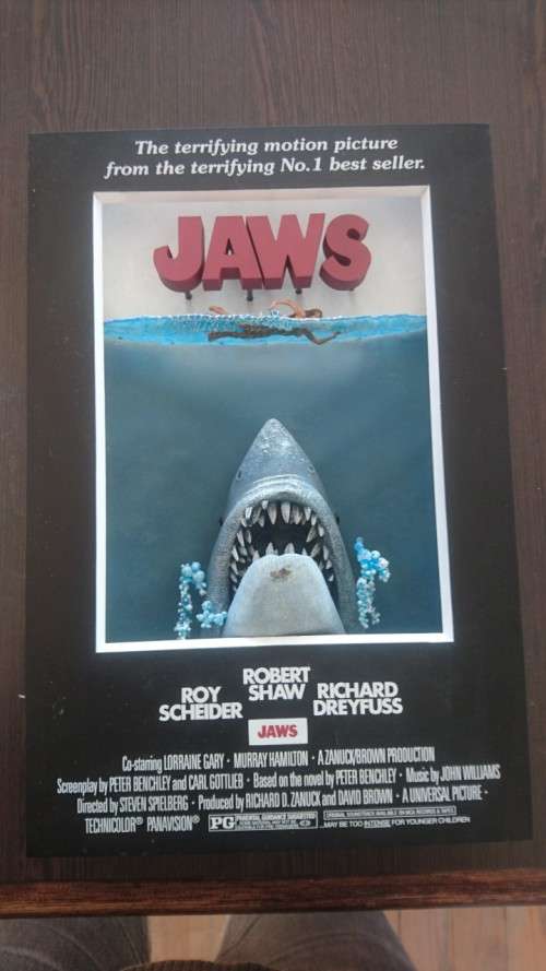Jaws McFarlane 3D Movie Poster