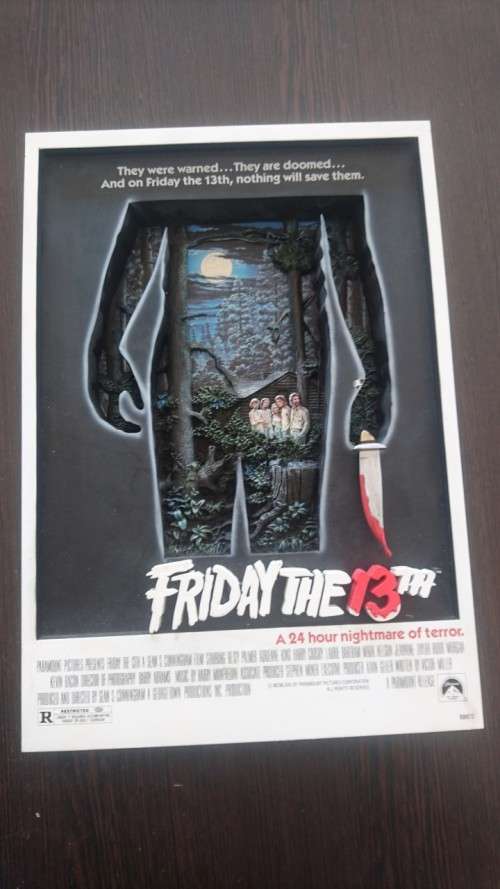 Friday the 13th McFarlane 3D Movie Poster