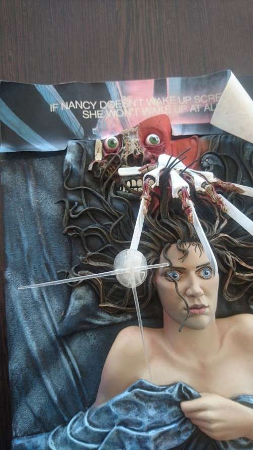 A Nightmare on Elm Street McFarlane 3D Movie Poster