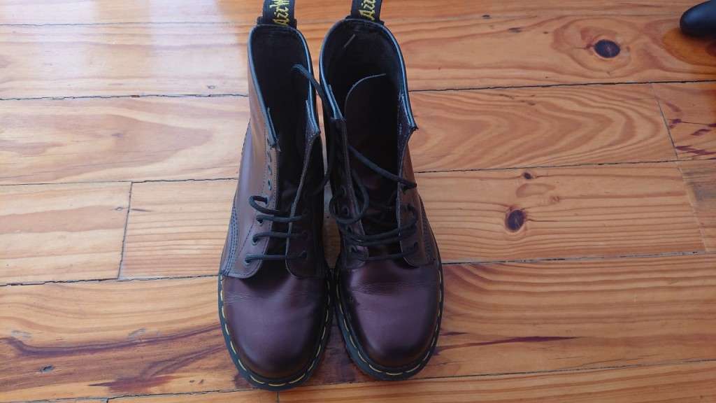 DR Marten Ankle Boots UK Size 5  Metallic Purple