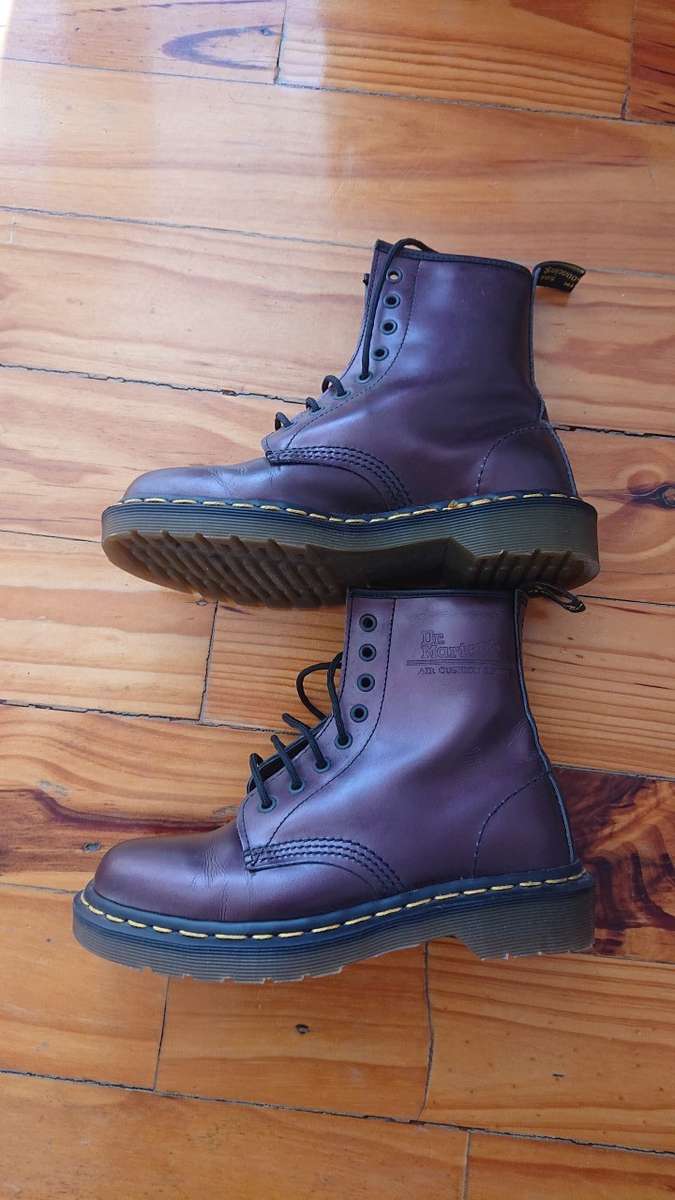 DR Marten Ankle Boots UK Size 5  Metallic Purple