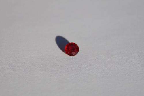 Blood Red Round Cut Ruby 1.60ct