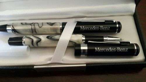 Set of beautiful Mercedes Bens pens.