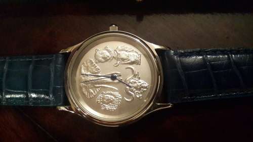 VERY SCARCE 1989 SA MINT BIG FIVE LIMITED COIN WATCH.
