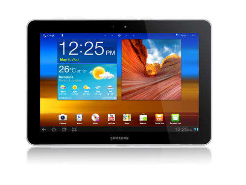 Samsung Galaxy Tab GT-P7500 32GB, Wi-Fi + 3G (Unlocked), 10.1in - Soft Black **LIKE NEW**