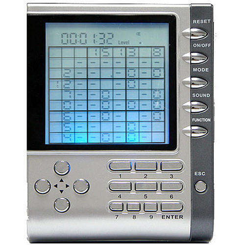 Sudoku, Kakuro,more 12-in-1 Electronic Game Machine NR