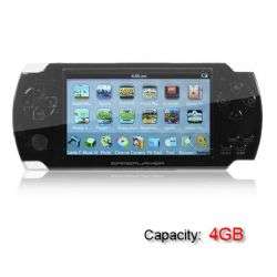 !!!FREE SHIPPING!!!PSP Shaped Design 4.3" 1.3 M Pixel 4GB MP5 Portable Media Player Built-in2000game