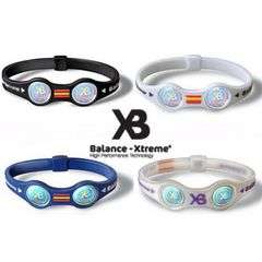 Balance Xtreme Performance Holograms Wristband Power Bracelet CLEAR/PURPLE MEDIUM