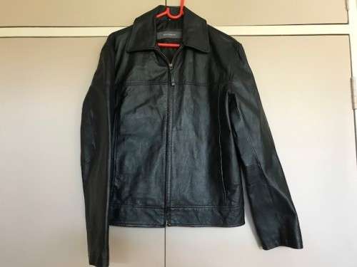 Men's Geniune Leather Jacket - Medium