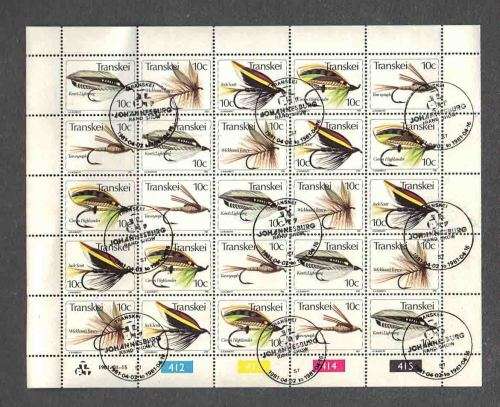 TRANSKEI ... FISHING FLIES..... 10c 1981.... CTO