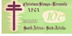 RSA CINDERELLAS : XMIS STAMP BOOKLET : Clean, complete ::::: 1961 - 10c