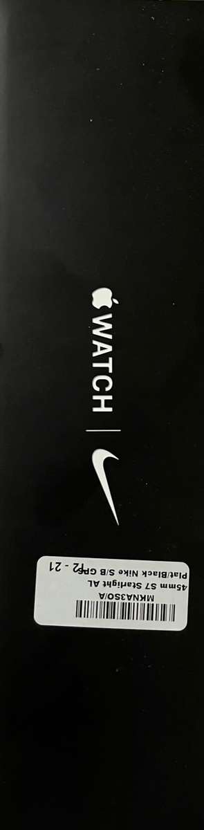 Apple Watch Nike Series 7 GPS 45mm Starlight Aluminium