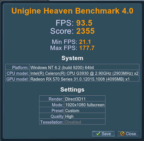 MSI AMD Radeon RX 570 4 Gb graphics card for sale