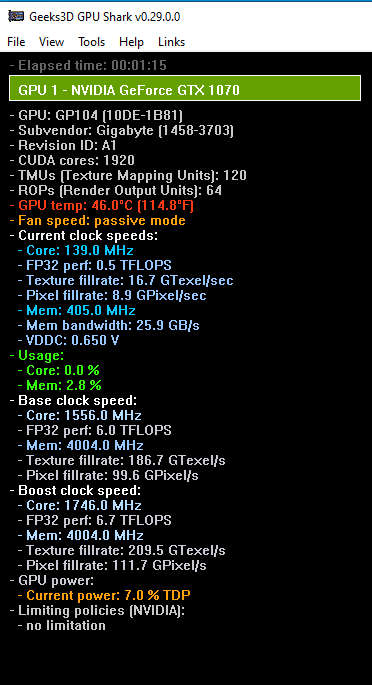 GIGABYTE GTX 1070 WindForce 2X OC Rev. 1.0 (Excellent Condition)