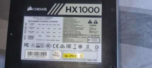 Corsair HX1000 1000W Power Supply