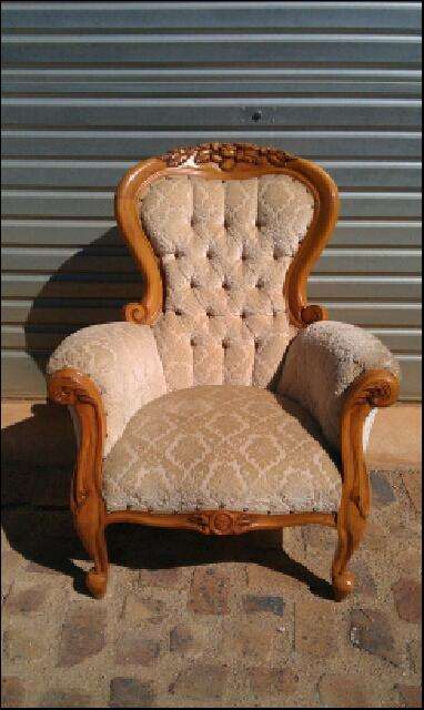 2 Grandmother  Rosewood chairs +  2 matching side tables