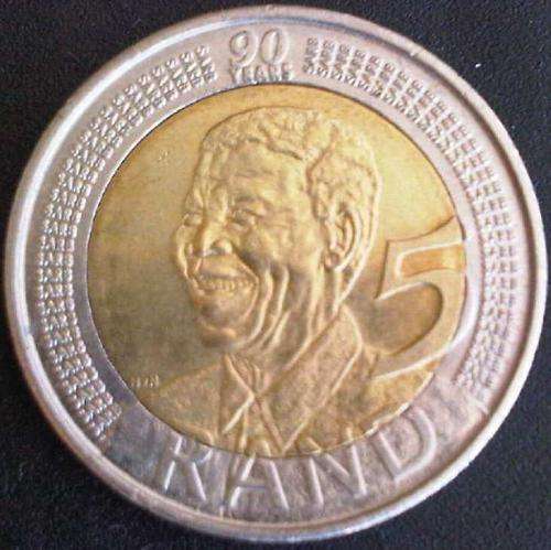 Mandela 2008 Birthday coin