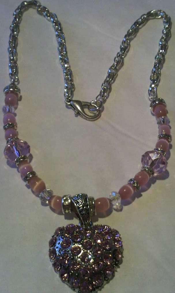 Custom Jewellery Lovely Heart Shaped Necklace