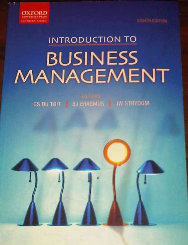 Introduction to business management -Eight edition
