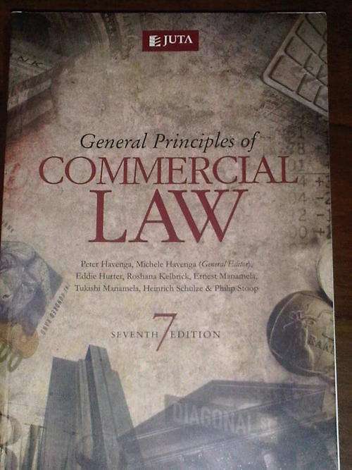 General principles of commercial law  - seventh edition