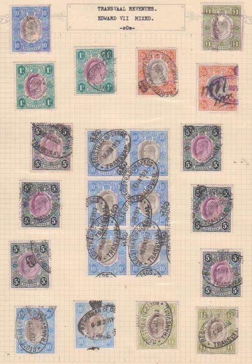 TRANSVAAL REVENUES EDV11 HIGH VALUES