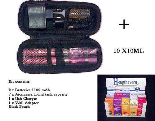 COMBO - TWIN EGO CE6  SET + BOX OF 10 HENGHTAVORN 10ML !!SAVE BIG AND BUY BOTH!!