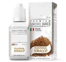 18 mg Tobacco Electronic Cigarette Smoking Liquid 10ml - Save on shipping!!