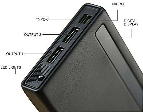 Remax 20000mAh Portable Linon Power Bank (including USB C-type Port)