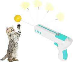 Interactive Pet Cat Teasing Toy Gun Q-T194