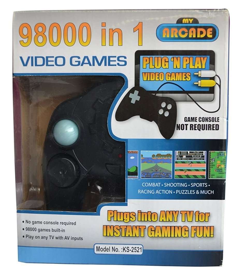 My Arcade 9800 in 1 TV Video Games