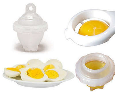 Eggies - Hard Boiled Eggs Without The Shell!
