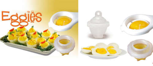 Eggies - Hard Boiled Eggs Without The Shell!