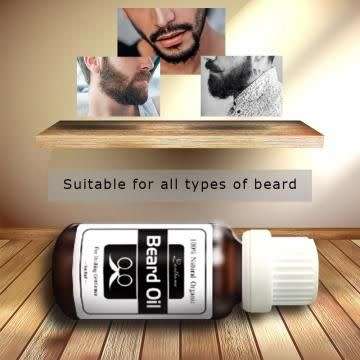 100% Organic Lanthome Beard Growth Oil