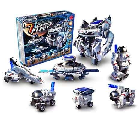 7 in 1 Solar Space Fleet