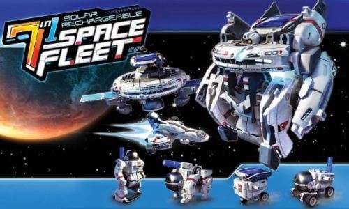 7 in 1 Solar Space Fleet