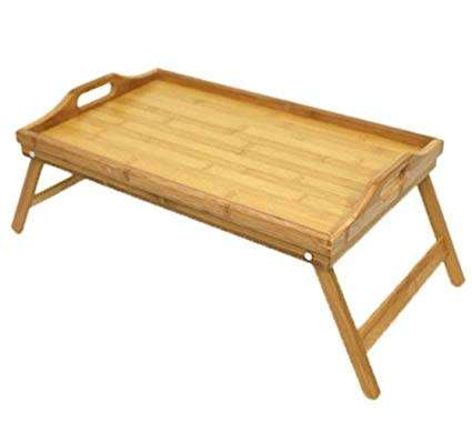 Multipurpose Stylish Bamboo Folding Desk / Tray