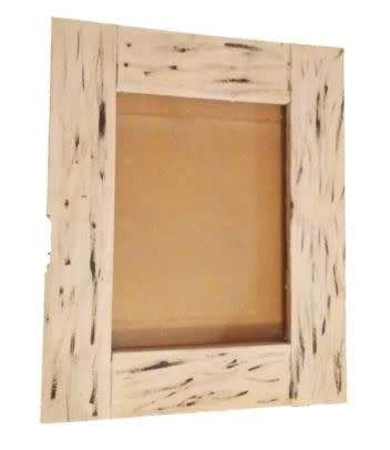 Solid Wood Tjhoko A4 Photo Frame - Black or White