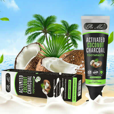 Activated Coconut Charcoal Toothpaste