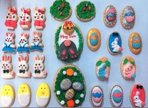 Easter Royal Icing Cookies
