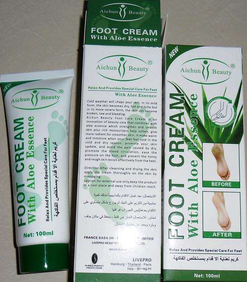 FOOT CREAM WITH ALOE ESSENCE 100ML