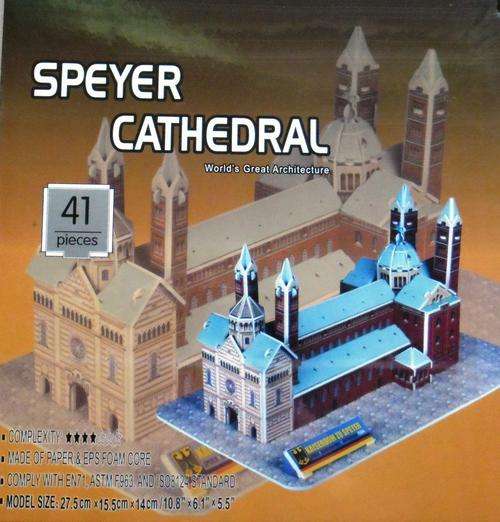 3D PUZZLE SPEYER CATHEDRAL