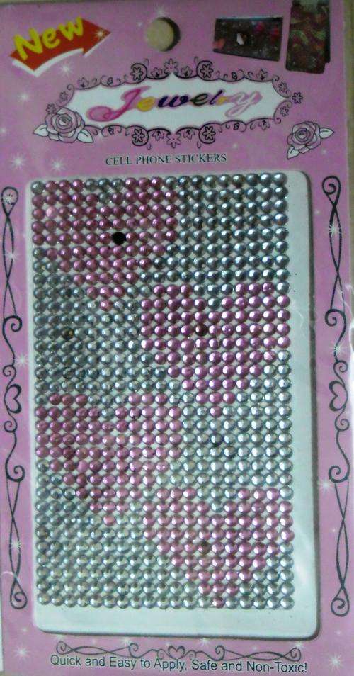 CELLPHONE JEWELRY STICKER - HEARTS