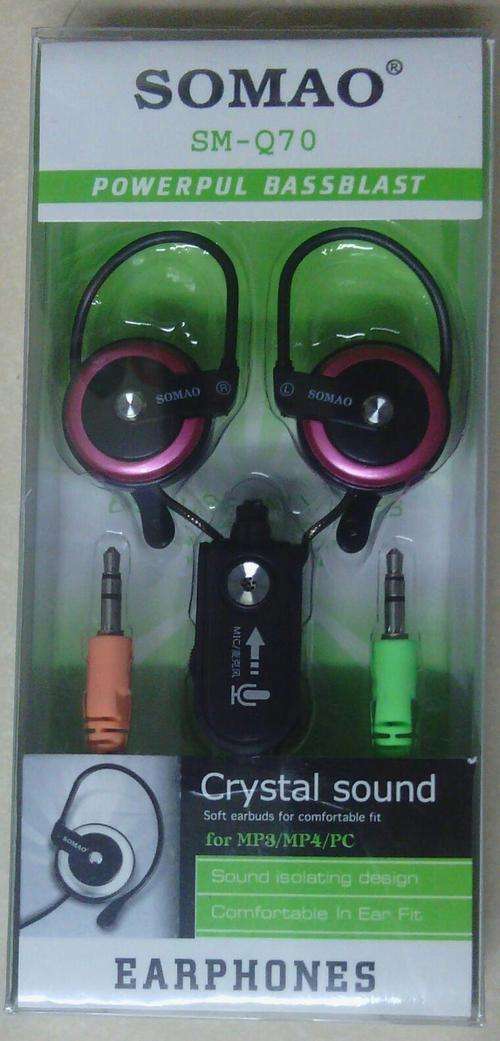 RPHEAONES WITH MIC (for MP3/MP4/PC) purple