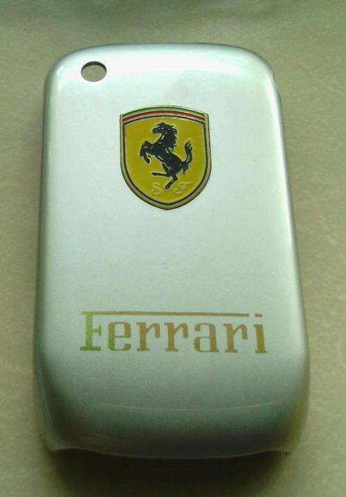 BLACKBERRY 9300 COVER ÃÂ¢ÃÂÃÂFERRARI SILVER