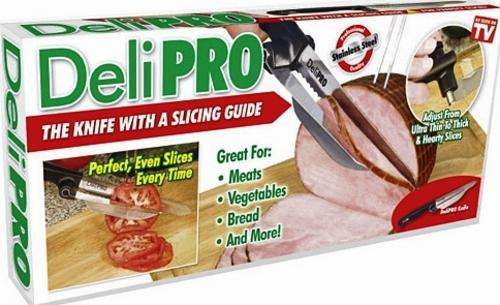 DELI PRO - THE KNIFE WITH A SLICING GUIDE