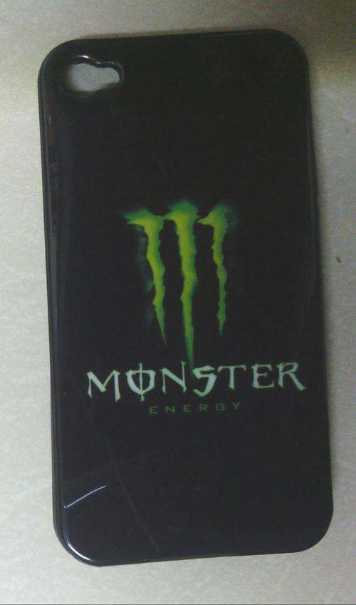 IPHONE 4G/4S SEMI FLEX COVER MONSTER
