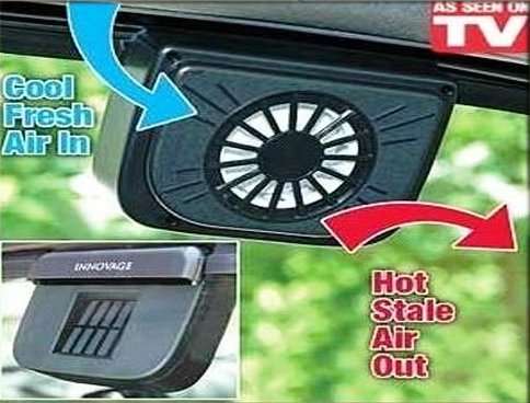 SOLAR POWER AUTO FAN