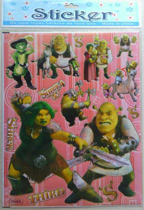 SHREK STICKERS