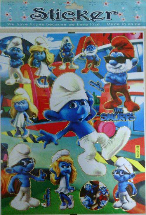 SMURFS STICKERS